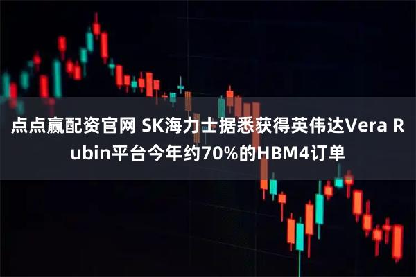 点点赢配资官网 SK海力士据悉获得英伟达Vera Rubin平台今年约70%的HBM4订单